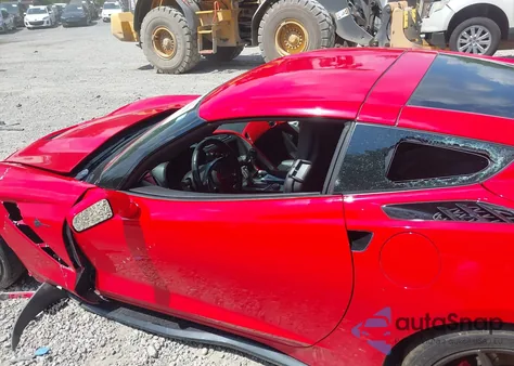 2014 Chevrolet Corvette Stingray Z51 из США, поврежденный, VIN 1G1YM2D78E5114342